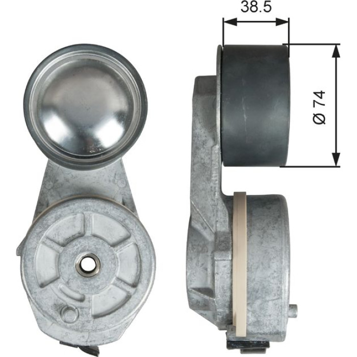 Gates T38713 Riemenspanner, Keilrippenriemen FleetRunner™ Gates T38713 Riemenspanner, Keilrippenriemen FleetRunner™