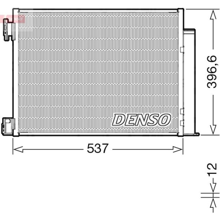 Denso DCN46032 Kondensator, Klimaanlage Denso DCN46032 Kondensator, Klimaanlage
