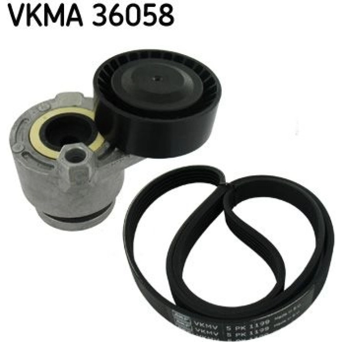 SKF VKMA 36058 Keilrippenriemensatz SKF VKMA 36058 Keilrippenriemensatz