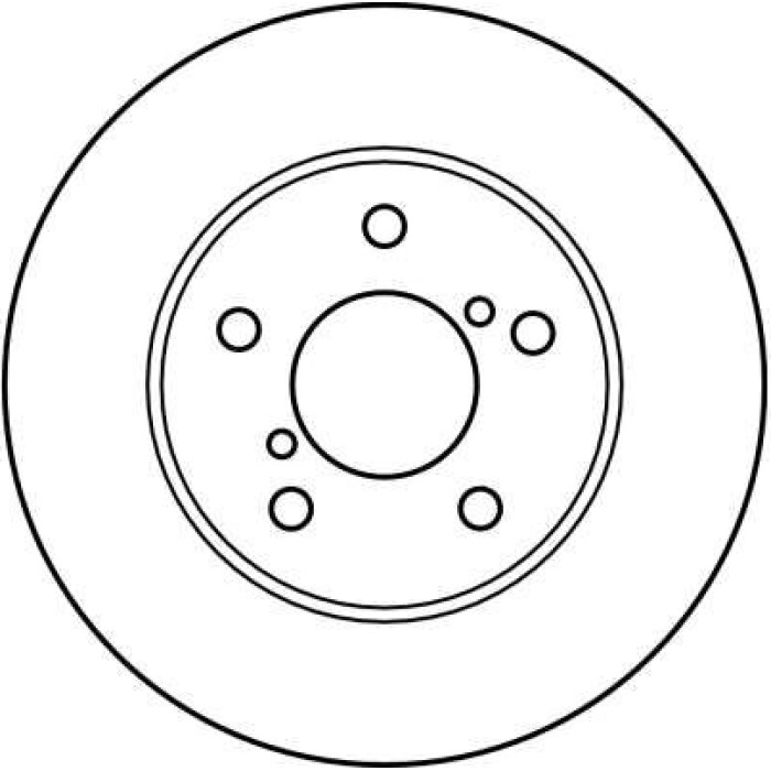 TRW DF4013 Bremsscheibe