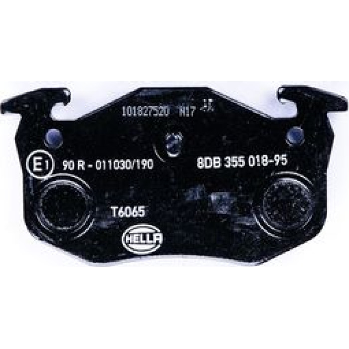 Hella 8DB 355 018-951 Bremsbelagsatz, Scheibenbremse Hella 8DB 355 018-951 Bremsbelagsatz, Scheibenbremse