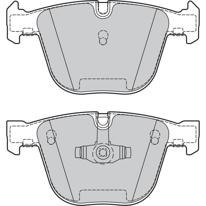 Valeo 601127 Bremsbelagsatz, Scheibenbremse