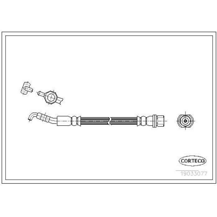 Corteco 19033077 Bremsschlauch
