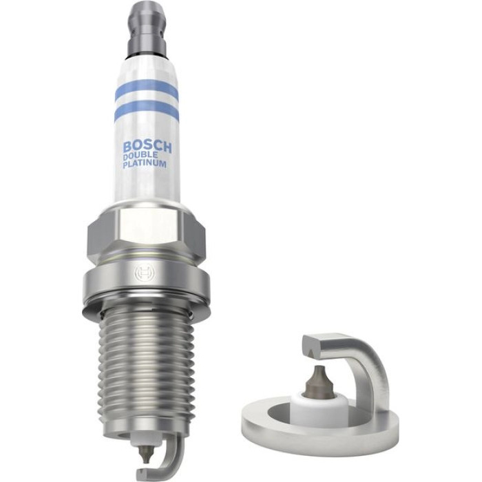 6x BOSCH 0 242 245 576 Zündkerze Double Platinum