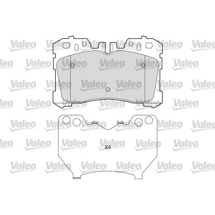 Valeo 601654 Bremsbelagsatz, Scheibenbremse Valeo 601654 Bremsbelagsatz, Scheibenbremse