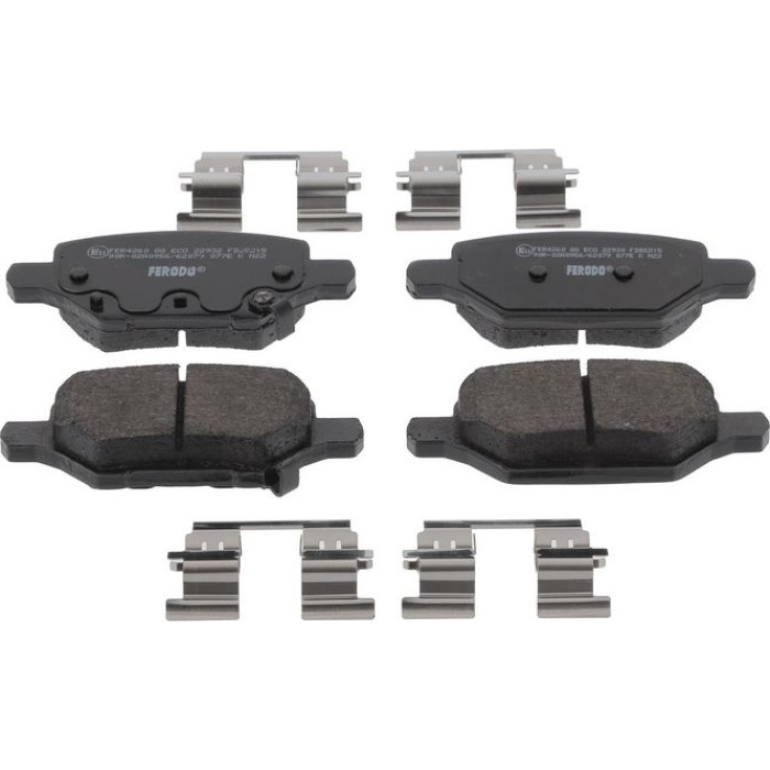 Ferodo FDB5215 Bremsbelagsatz, Scheibenbremse PREMIER ECO FRICTION Ferodo FDB5215 Bremsbelagsatz, Scheibenbremse PREMIER ECO FRICTION