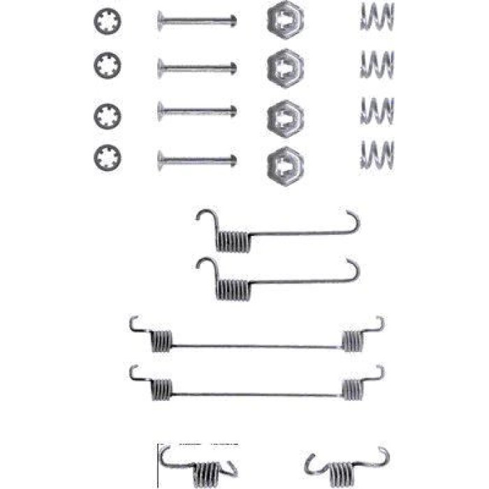 Textar 97004600 Zubehörsatz, Bremsbacken Textar 97004600 Zubehörsatz, Bremsbacken