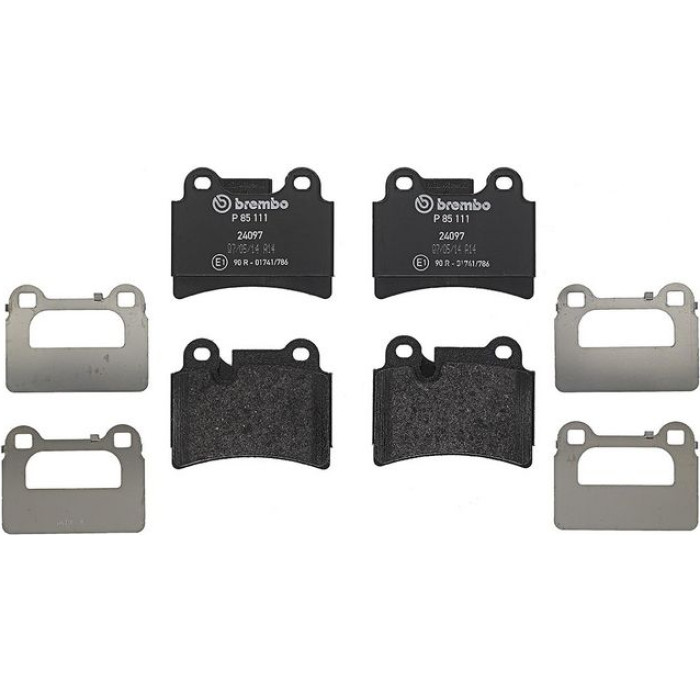 Brembo P 85 111 Bremsbelagsatz, Scheibenbremse PRIME LINE Brembo P 85 111 Bremsbelagsatz, Scheibenbremse PRIME LINE