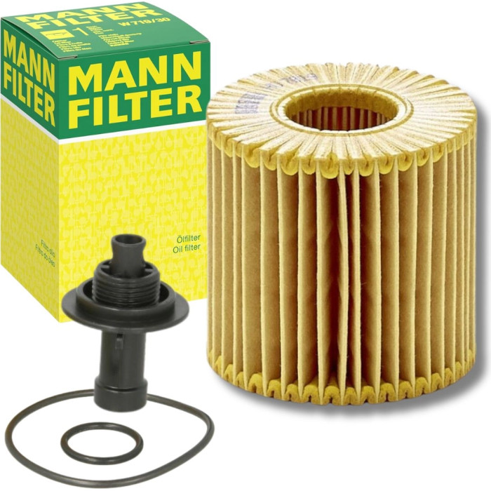 MANN-FILTER HU 7019 z Ölfilter mit Dichtung, Filtereinsatz MANN-FILTER HU 7019 z Ölfilter mit Dichtung, Filtereinsatz