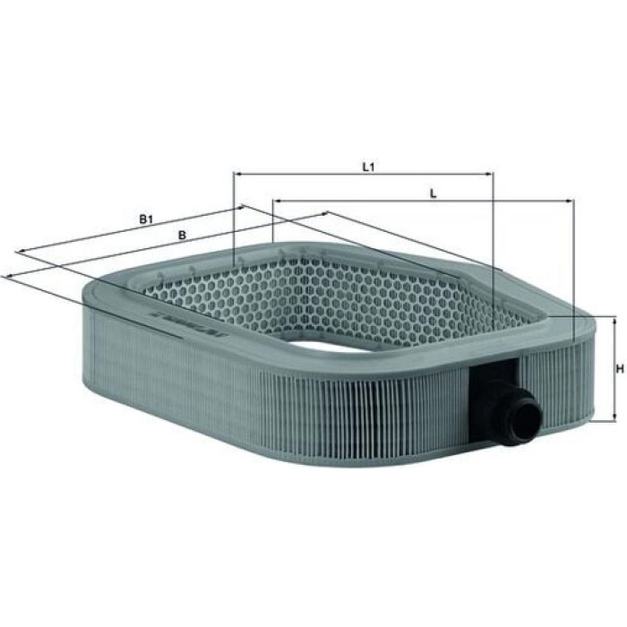 Knecht LX 990 Luftfilter Knecht LX 990 Luftfilter