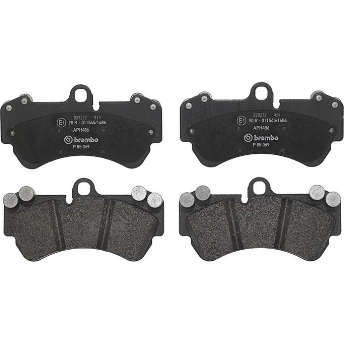 Brembo P 85 069 Bremsbelagsatz, Scheibenbremse PRIME LINE