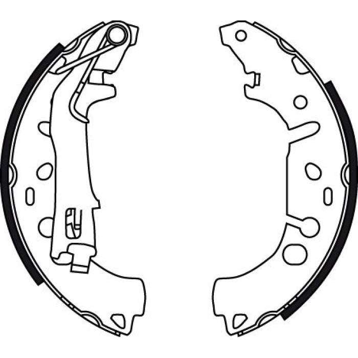 TRW GS8719 Bremsbackensatz TRW GS8719 Bremsbackensatz