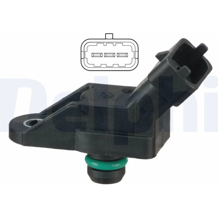 Delphi PS10186 Sensor, Saugrohrdruck Delphi PS10186 Sensor, Saugrohrdruck