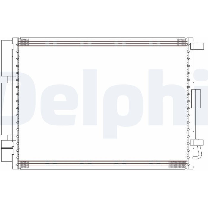 Delphi CF20304 Kondensator, Klimaanlage Delphi CF20304 Kondensator, Klimaanlage