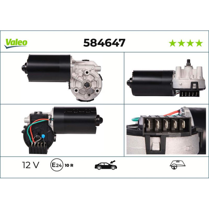 Valeo 584647 Wischermotor Valeo 584647 Wischermotor