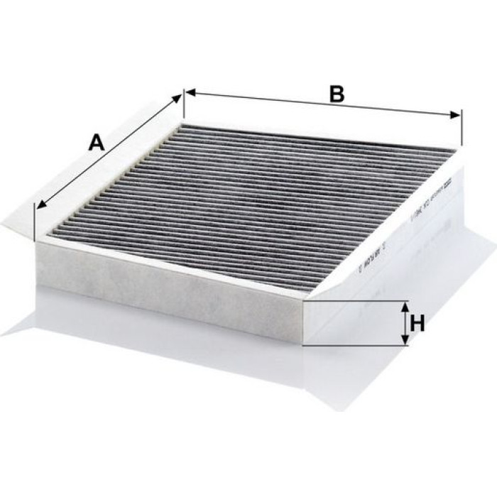 MANN-FILTER CUK 3461/1 Innenraumfilter, Aktivkohlefilter