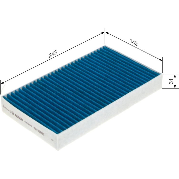 BOSCH 0 986 628 583 Filter, Innenraumluft FILTER+pro BOSCH 0 986 628 583 Filter, Innenraumluft FILTER+pro