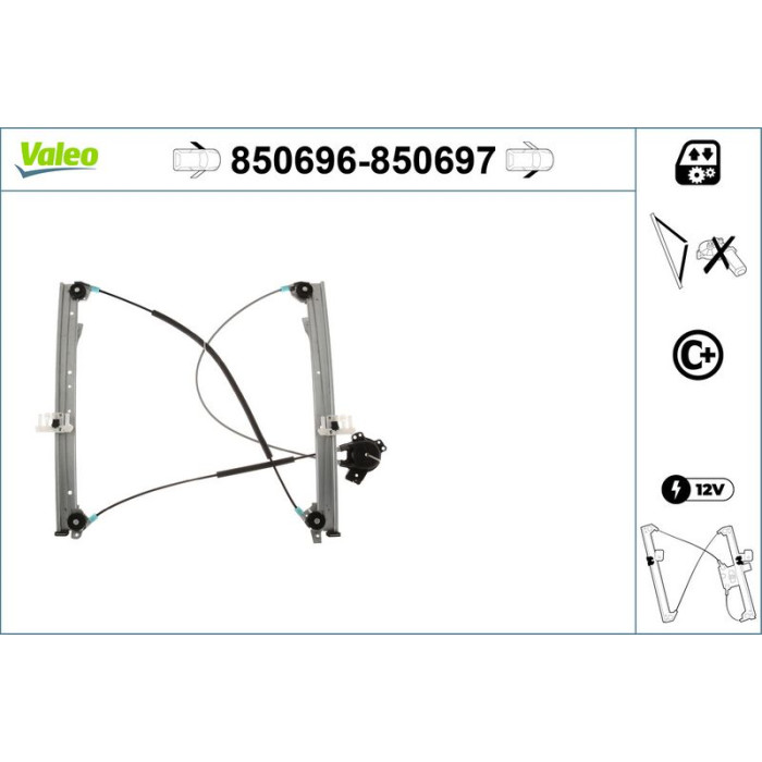 Valeo 850696 Fensterheber Valeo 850696 Fensterheber