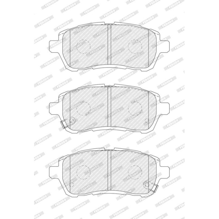 Ferodo FDB4426 Bremsbelagsatz, Scheibenbremse PREMIER ECO FRICTION Ferodo FDB4426 Bremsbelagsatz, Scheibenbremse PREMIER ECO FRICTION