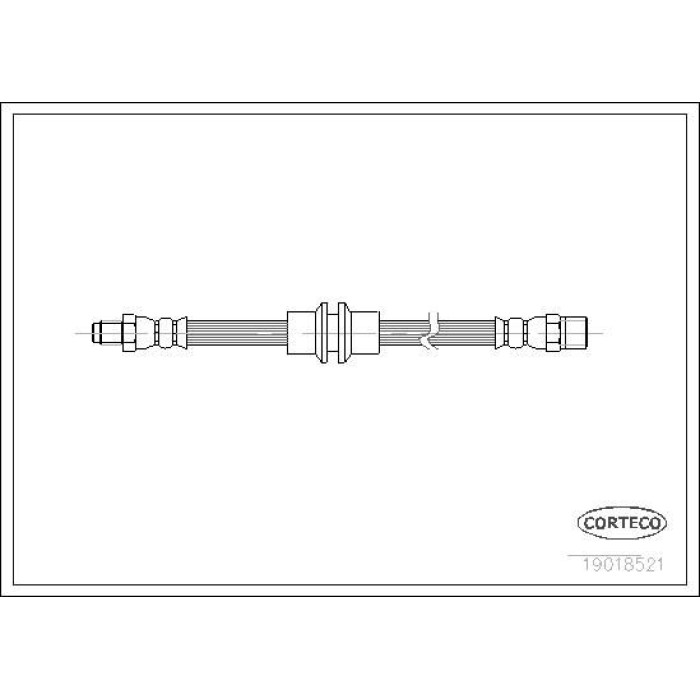 Corteco 19018521 Bremsschlauch