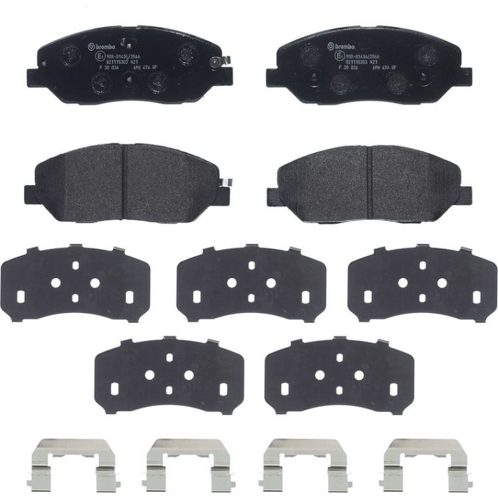 Brembo P 30 036 Bremsbelagsatz, Scheibenbremse PRIME LINE Brembo P 30 036 Bremsbelagsatz, Scheibenbremse PRIME LINE