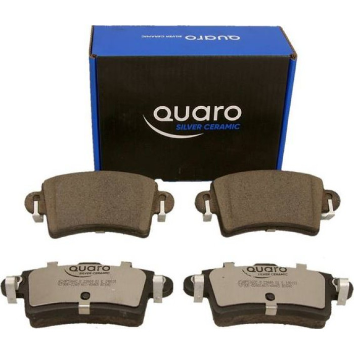 QUARO QP5366C Bremsbelagsatz, Scheibenbremse SILVER CERAMIC