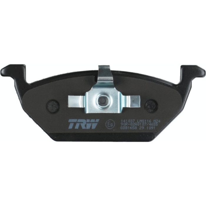 TRW GDB1658 Bremsbelagsatz, Scheibenbremse COTEC TRW GDB1658 Bremsbelagsatz, Scheibenbremse COTEC