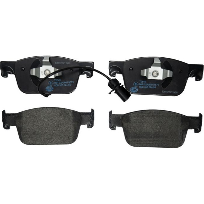 Hella Pagid 8DB 355 024-951 Bremsbelagsatz, Scheibenbremse Hella Pagid 8DB 355 024-951 Bremsbelagsatz, Scheibenbremse