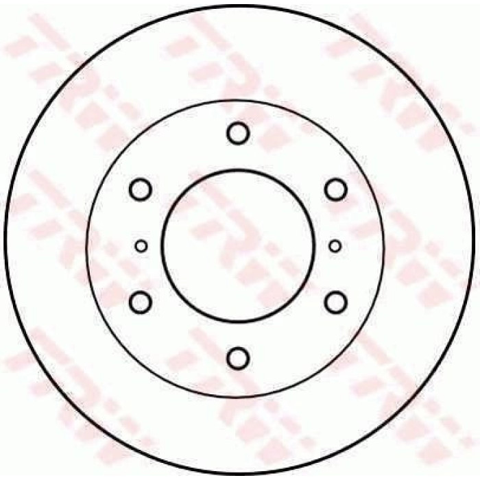 TRW DF4159 Bremsscheibe
