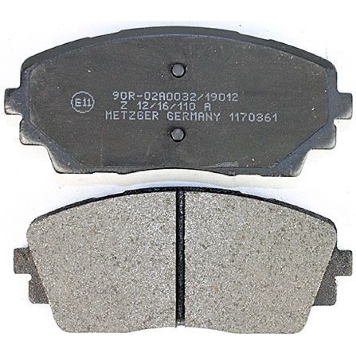 Metzger 1170361 Bremsbelagsatz, Scheibenbremse Metzger 1170361 Bremsbelagsatz, Scheibenbremse