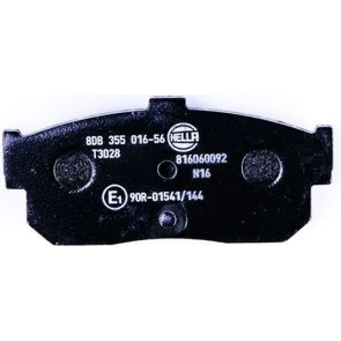 Hella 8DB 355 016-561 Bremsbelagsatz, Scheibenbremse Hella 8DB 355 016-561 Bremsbelagsatz, Scheibenbremse
