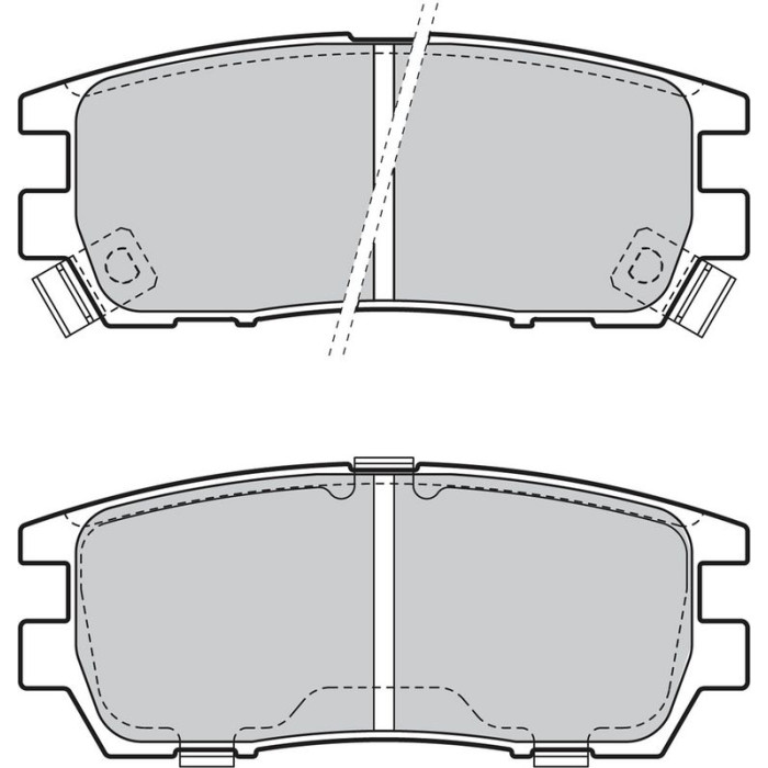 Valeo 598519 Bremsbelagsatz, Scheibenbremse