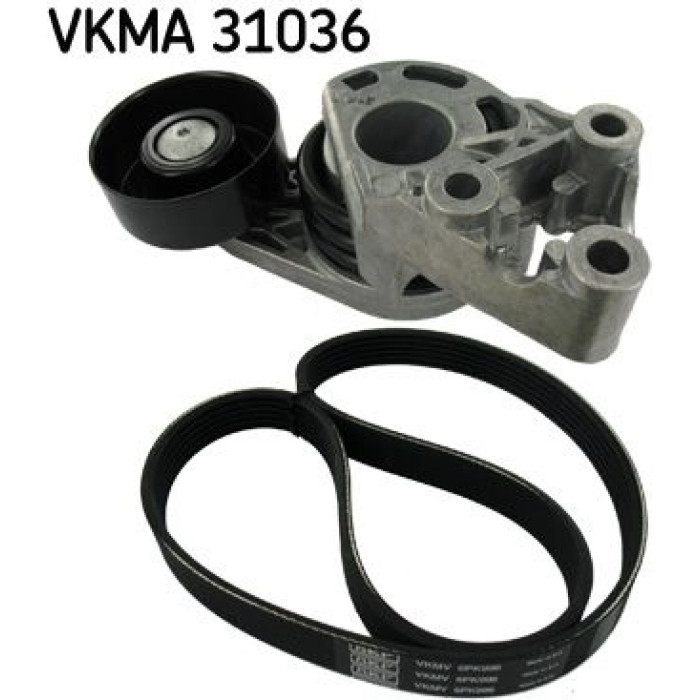 SKF VKMA 31036 Keilrippenriemensatz