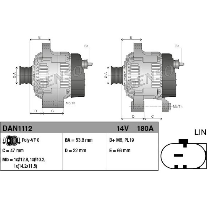 Generator DAN1112 Generator DAN1112
