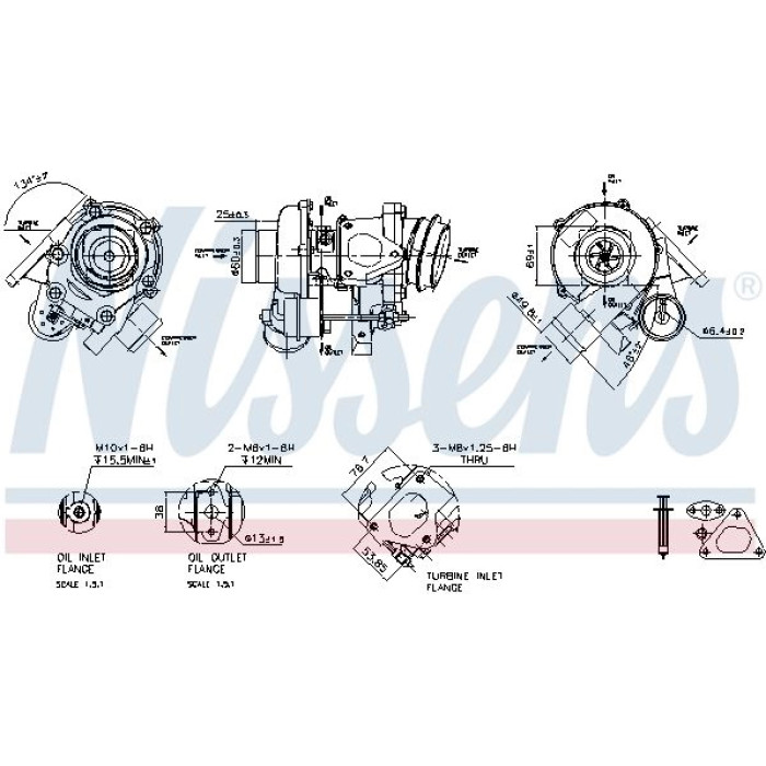 Nissens Turbolader 93059 Nissens Turbolader 93059