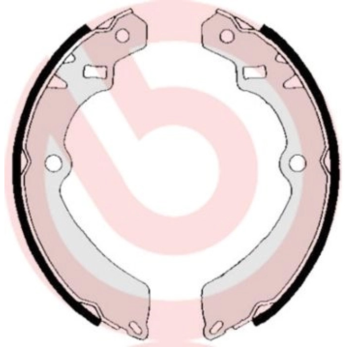 Brembo S 79 509 Bremsbackensatz ESSENTIAL LINE