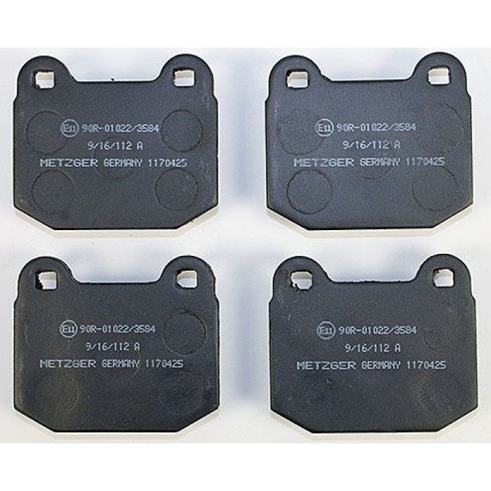 Metzger 1170425 Bremsbelagsatz, Scheibenbremse Metzger 1170425 Bremsbelagsatz, Scheibenbremse