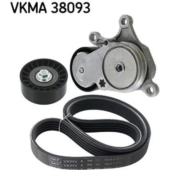 SKF VKMA 38093 Keilrippenriemensatz