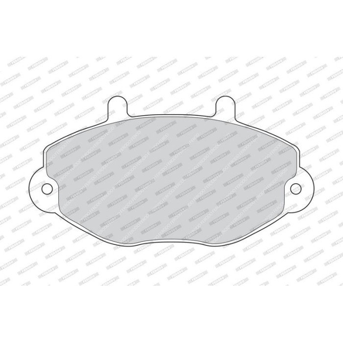 Ferodo FVR701 Bremsbelagsatz, Scheibenbremse PREMIER ECO FRICTION