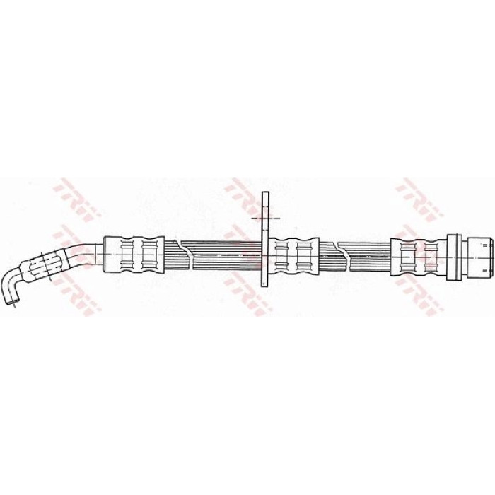 TRW PHD411 Bremsschlauch