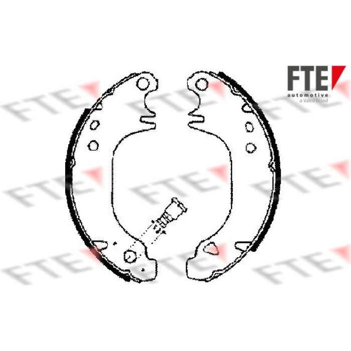 FTE 9100005 Bremsbackensatz