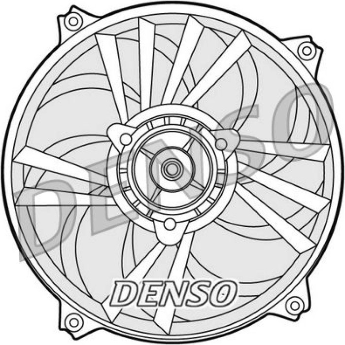 Denso DER21013 Lüfter, Motorkühlung Denso DER21013 Lüfter, Motorkühlung