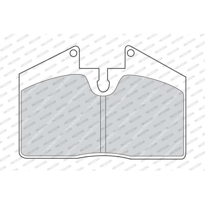 Ferodo FDB451 Bremsbelagsatz, Scheibenbremse PREMIER ECO FRICTION Ferodo FDB451 Bremsbelagsatz, Scheibenbremse PREMIER ECO FRICTION