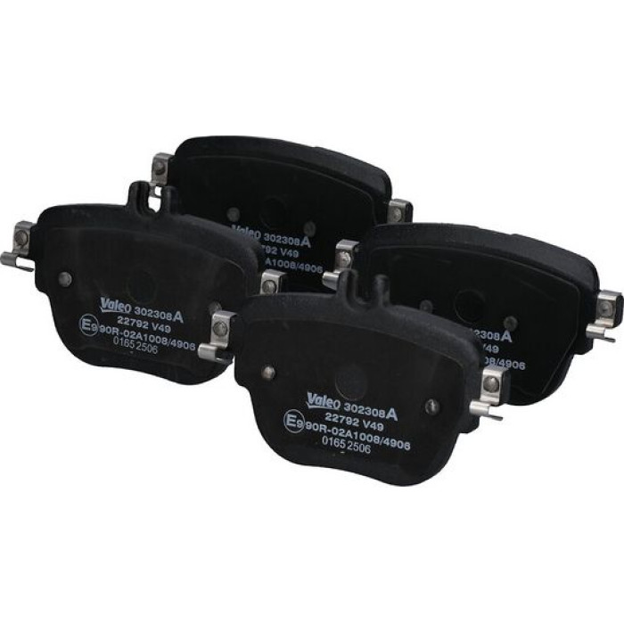 Valeo 302308A Bremsbelagsatz, Scheibenbremse EXPERT