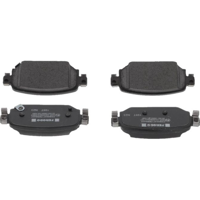 Ferodo FDB5247 Bremsbelagsatz, Scheibenbremse PREMIER ECO FRICTION