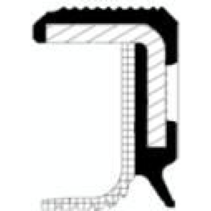 Corteco 19035345B Wellendichtring, Kurbelwelle