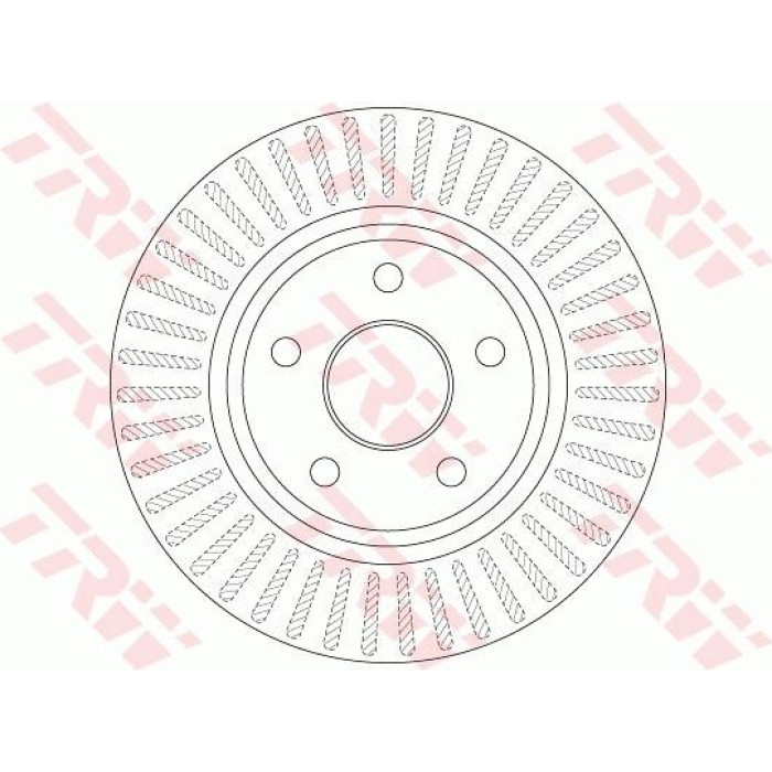 TRW DF6251 Bremsscheibe