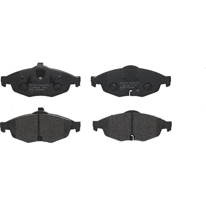 Brembo P 11 016 Bremsbelagsatz, Scheibenbremse PRIME LINE Brembo P 11 016 Bremsbelagsatz, Scheibenbremse PRIME LINE
