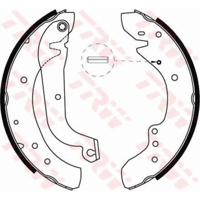 TRW GS8565 Bremsbackensatz TRW GS8565 Bremsbackensatz