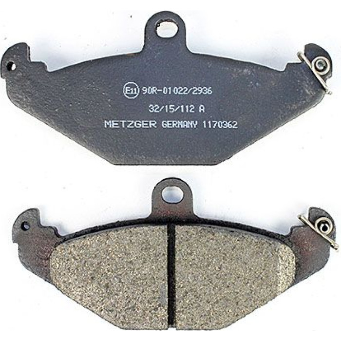 Metzger 1170362 Bremsbelagsatz, Scheibenbremse Metzger 1170362 Bremsbelagsatz, Scheibenbremse